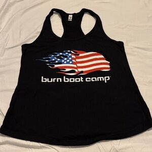 BURN BOOT CAMP USA Logo Tank